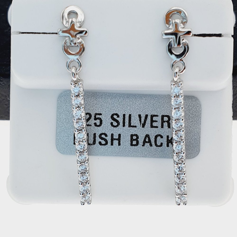 925 Sterling Silver Luxury Cz Earrings For WomenGirls Best For Gift Rjus2198 63$